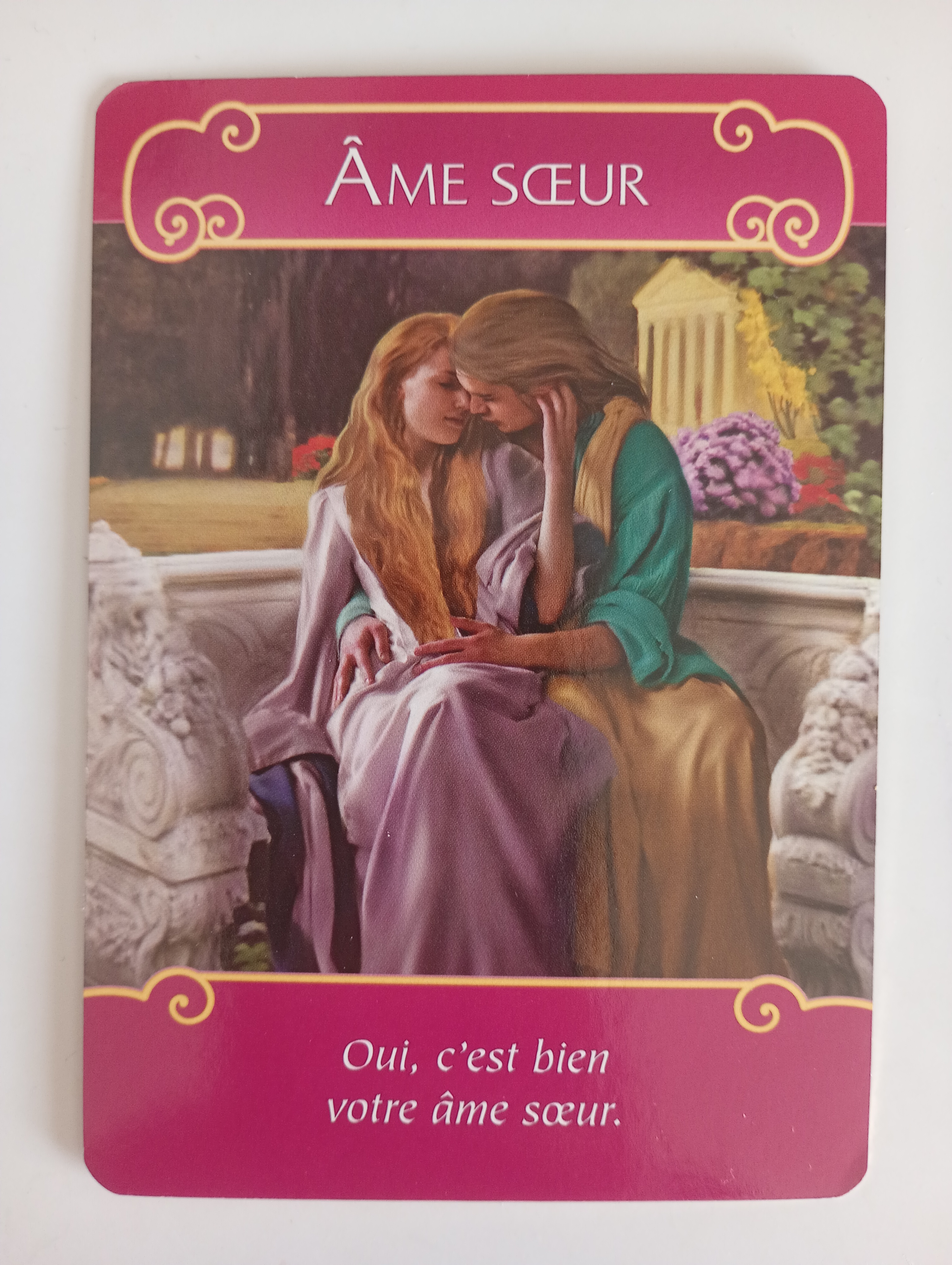 ロマンスエンジェルオラクルカード　意味　ソウルメイト